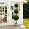 7ft. UV Resistant Artificial Triple Ball Boxwood Topiary Tree (Indoor/Outdoor)